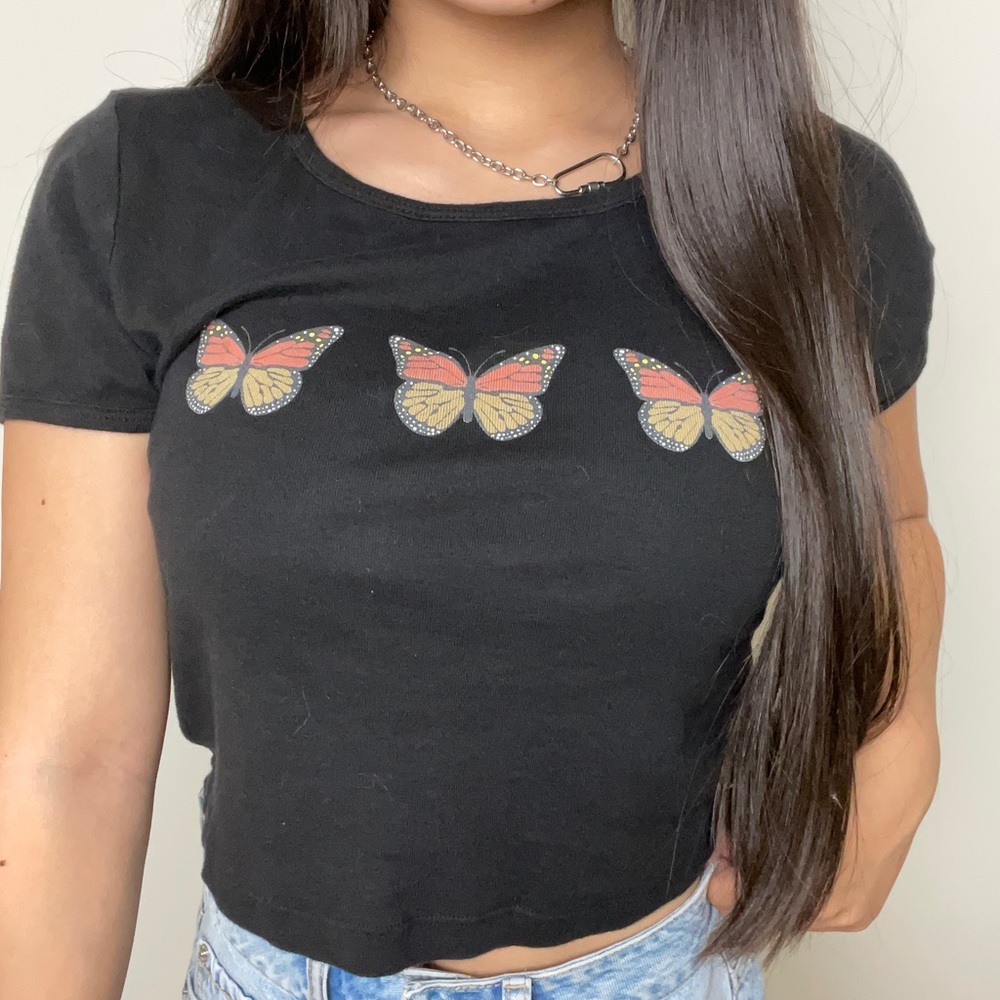 urban outfitters butterfly tee!